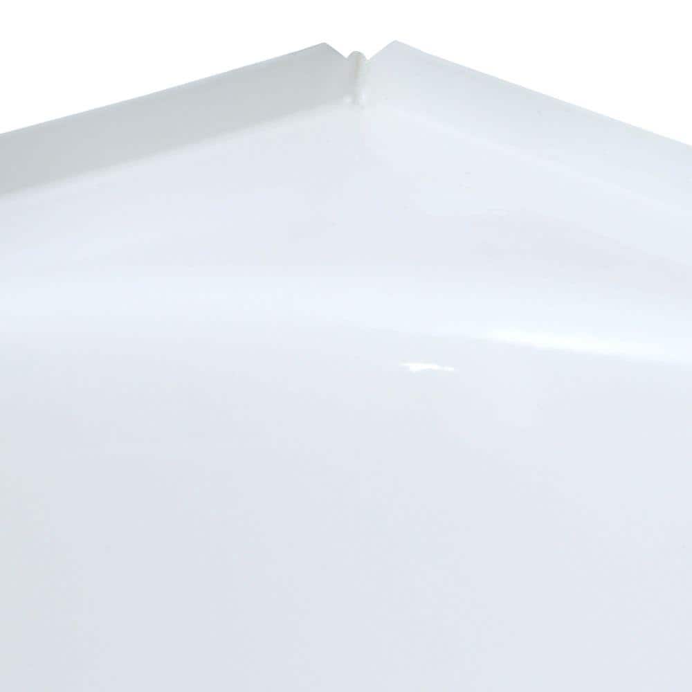 Princeton 61'' White Porcelain Alcove Bathtub with Right Drain