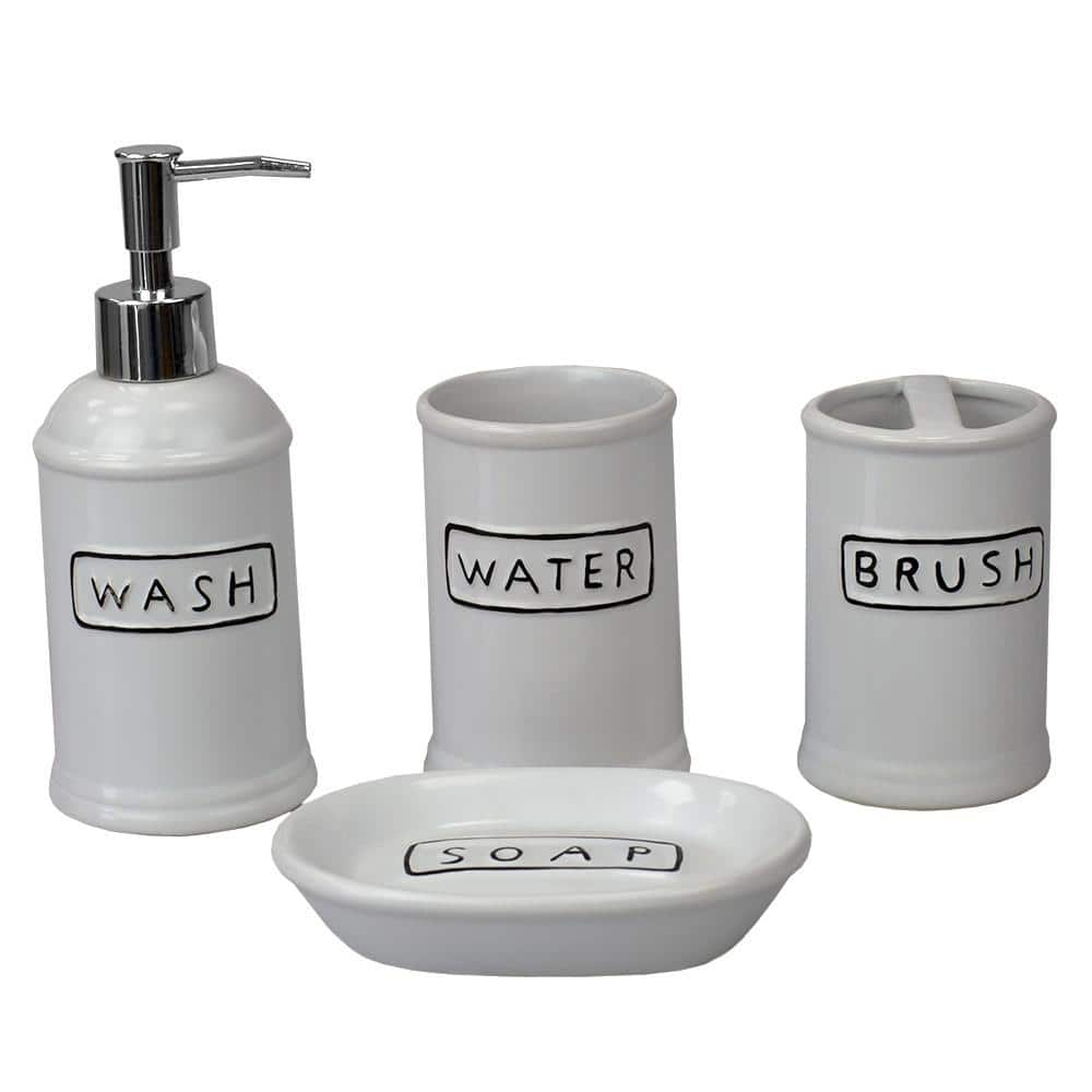 Polished Chrome 6 Piece Matching Bathroom Accessory Set - Luxury Bath  Collection