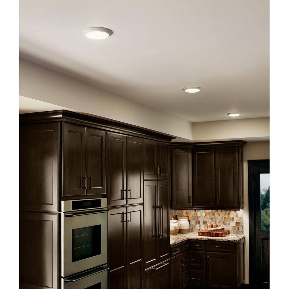 Kichler 43846Led27 Gen I 8" Wide Led Flush Mount Bowl Ceiling Fixture - White