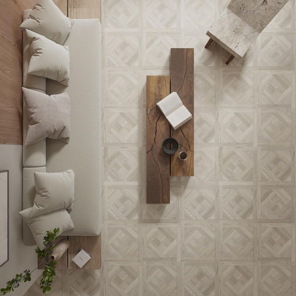 Spanish Arborix 24 in. x 24 in. x 9 mm Matte Wood Look Porcelain Floor and Wall Tile-Haya (20-Pcs, 77.5 sq. ft./Pallet)
