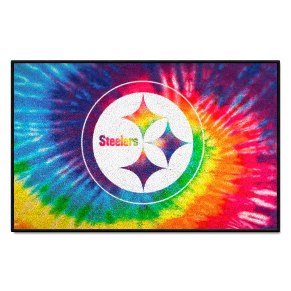 New Era Pittsburgh Steelers Women's Tie Dye Hoodie 22 / M