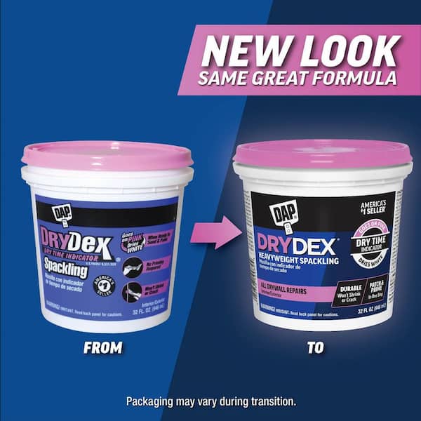 DryDex 16 oz. Dry Time Indicator Spackling Paste (2-Pack)