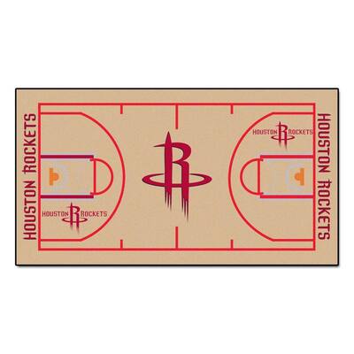 Houston Rockets 2 ft. x 4 ft. NBA Court Runner Rug