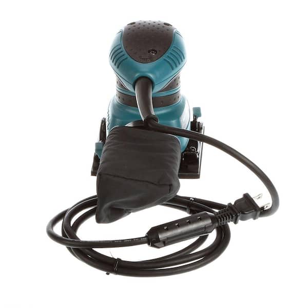 Makita 2 Amp Corded 1/4 Sheet Finishing Sander with 60G Paper, 100G Paper,  150G Paper, Dust Bag and Punch Plate BO4556 - The Home Depot