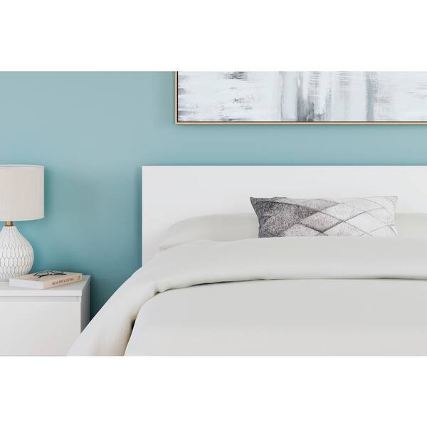 Onita White Full Panel Headboard