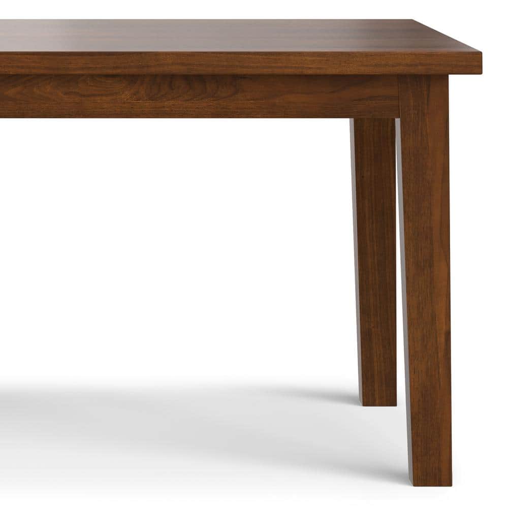 Eastwood 66" Walnut Contemporary Rectangular Dining Table