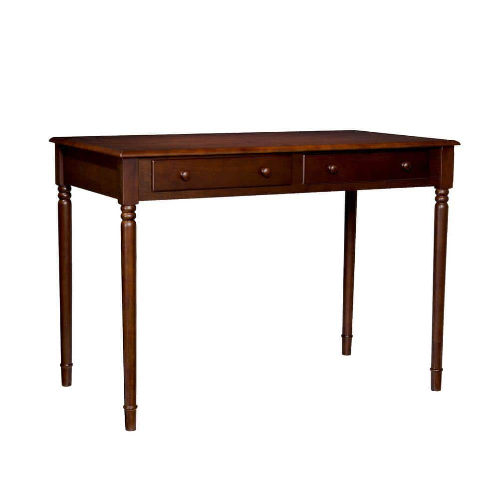 southern enterprises 2 drawer writing desk