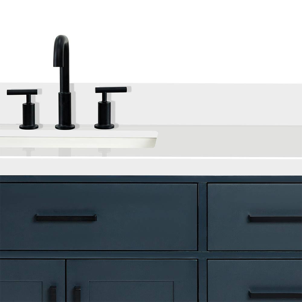 Midnight Blue 55" Freestanding Single Basin Vanity Set