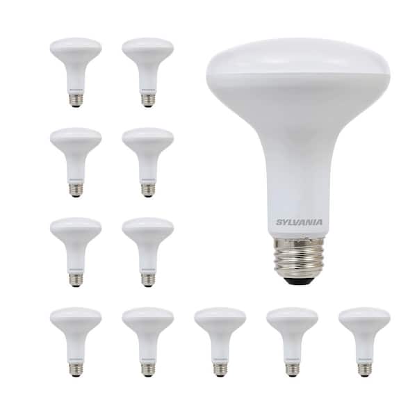 efter skole utålmodig Afskedigelse Sylvania 65-Watt Equivalent BR30 Dimmable Germicidal LED Light Bulb Soft  White (12-Pack) 41313 - The Home Depot