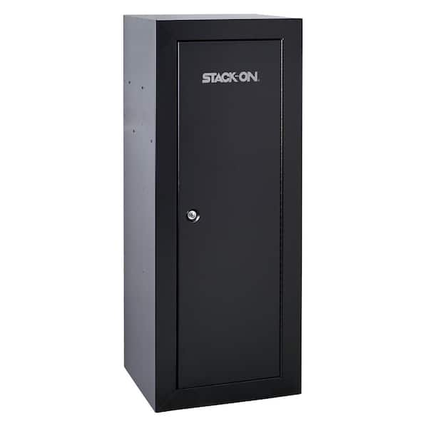 STACK-ON 18-Gun Key Lock Security Cabinet, Black