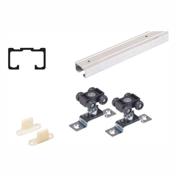 Hettich 96 in. Grant 75E Single Economy Door Hardware and TrackH.1135340 The Home Depot