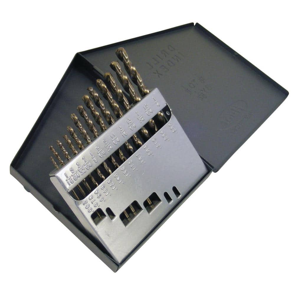 115 Pc Machinist Drill Bit Set 3-In-1 Size Selection 135 Degree Split Point Tip 