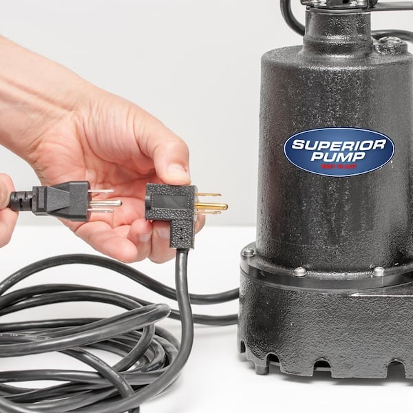 Mastercraft 1/3-HP Thermoplastic Electric Sump Pump