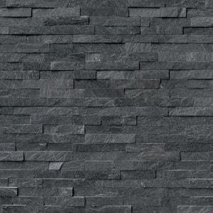 Coal Canyon Ledger Panel 6 in. x 24 in. Natural Quartzite Wall Tile (6 sq. ft./case)