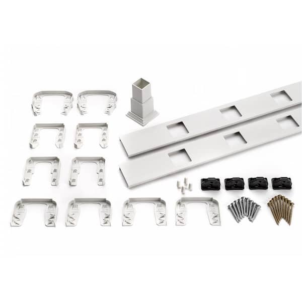 Trex Transcend 91.5 in. Classic White Accessory Infill Kit for Square Composite Balusters-Horizontal