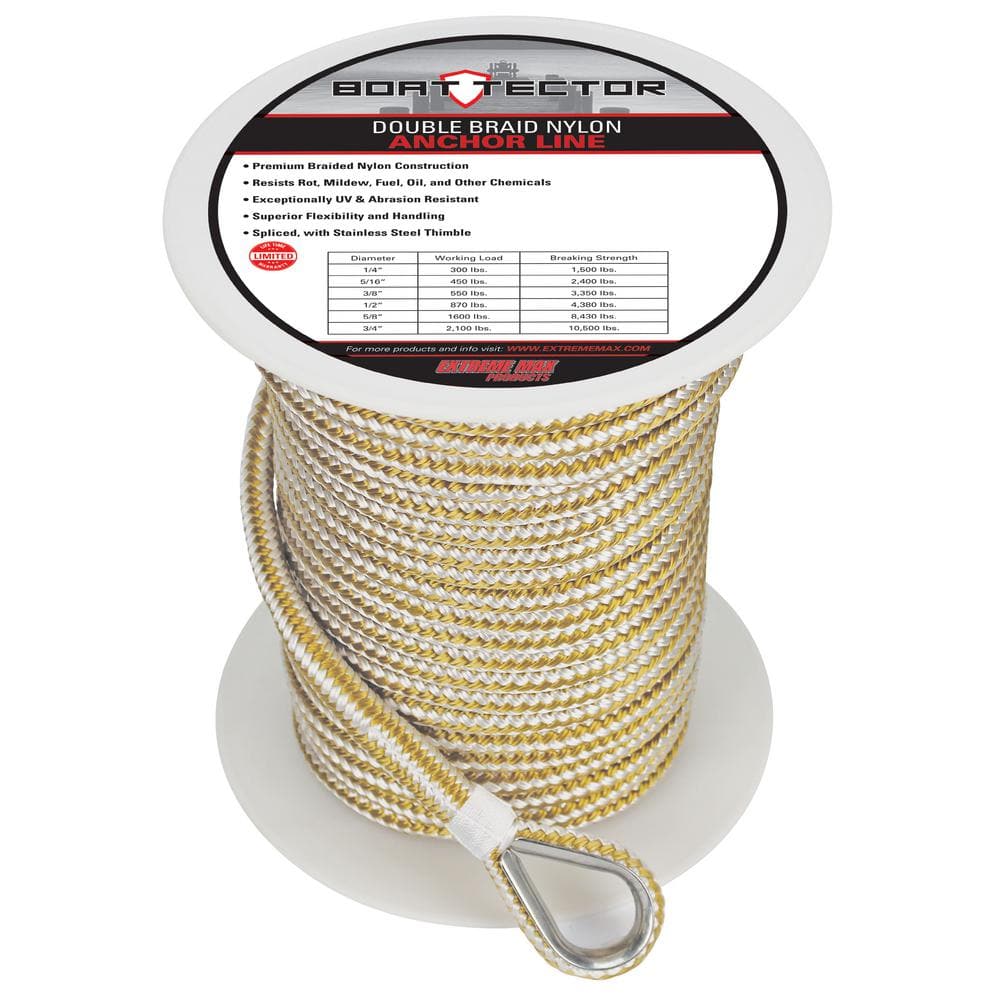 Metallic Gold & White String 150ft