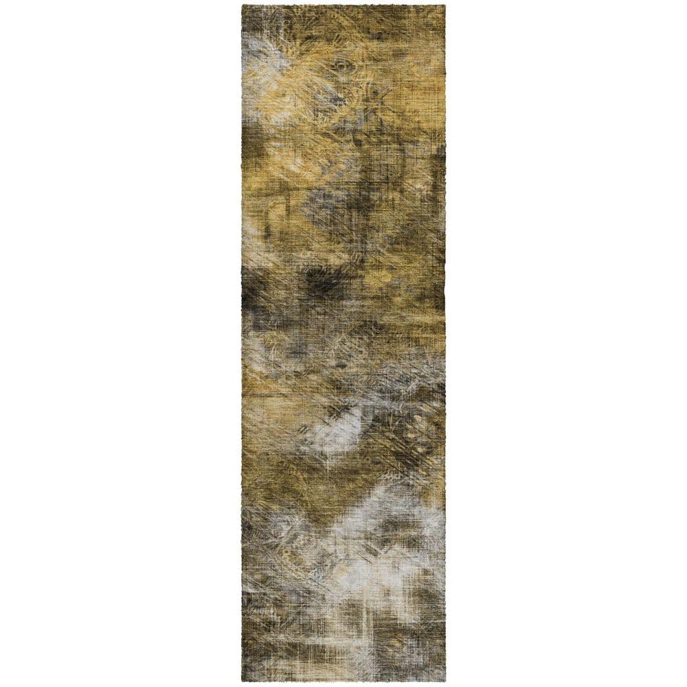 Dream Shag Premium Machine Washable Abstract ADS596 Mocha 2 ft. x 7 ft. Runner Rug price history on PriceWatchPro