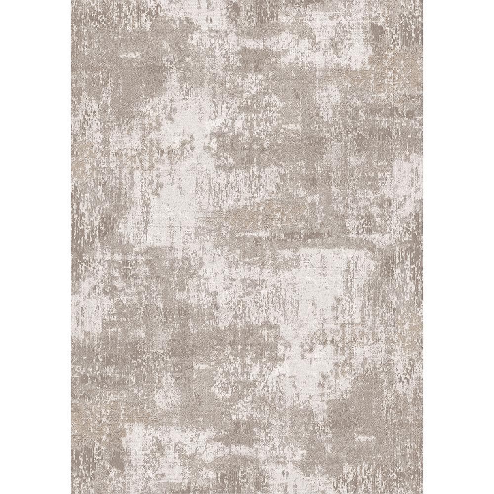 Claude Brown 5 ft. x 7 ft. Modern Abstract Area Rug price history on PriceWatchPro