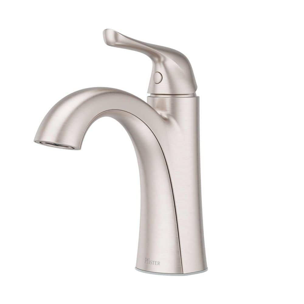 Willa Single Handle Single Hole Bathroom Faucet With Deck plate in Spot Defense Brushed Nickel price history on PriceWatchPro