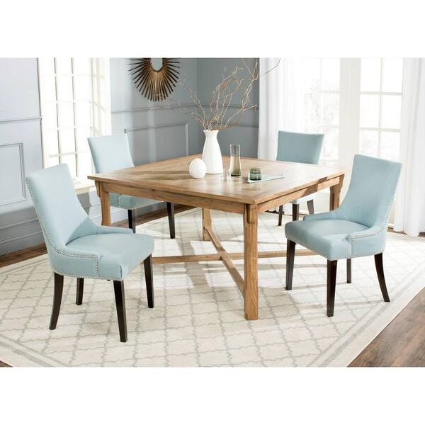 SAFAVIEH Bleeker Oak Wood 54.0 in. 4 Legs Dining Table (Seats 4)