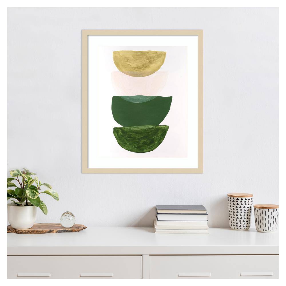 Living Spectrum IV Abstract Expressionism Framed Wall Art Print