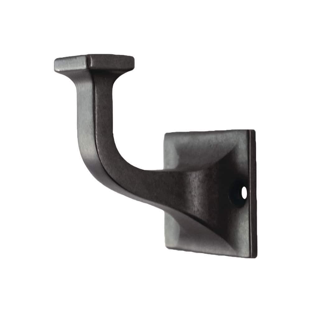 Forge 2-3/4 in. x 2 in. Zinc 35 lbs. Capacity Black Iron Decorative Wall Hook (5-Pack) price history on PriceWatchPro