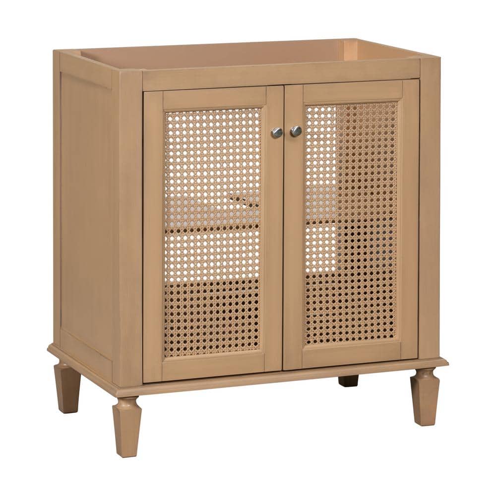 29 in. Freestanding Bath Vanity Cabinet without Top in Wood Unassembled wit