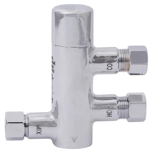 Cash Acme 3/8 in Compression HG-135 Thermostatic Mixing Valve