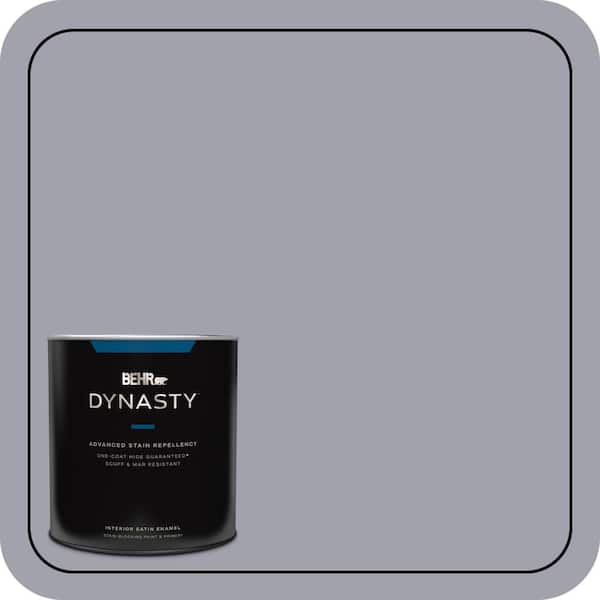BEHR DYNASTY 1 qt. #MQ5-08 Masterpiece One-Coat Hide Satin Enamel Interior Stain-Blocking Paint & Primer