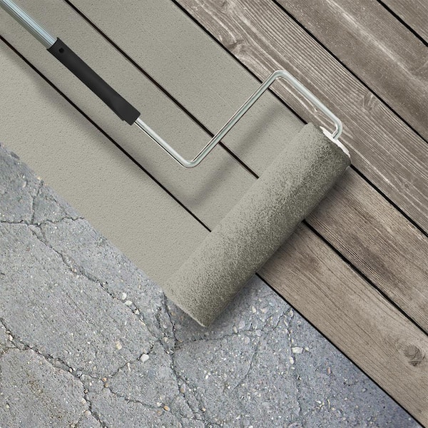 5 gal. #790D-4 Granite Boulder Textured Low-Lustre Enamel Interior/Exterior Porch and Patio Anti-Slip Floor Paint