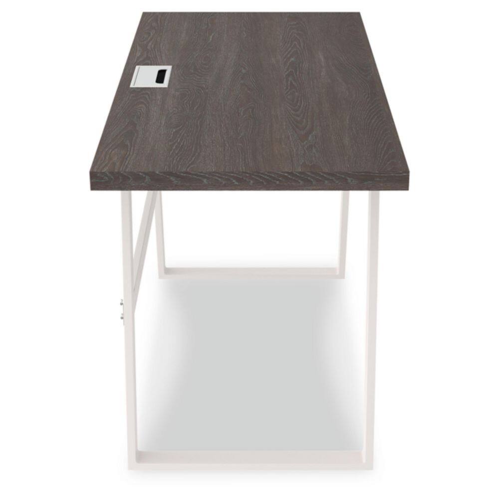 Dorrinson 47'' Transitional Two-Tone Home Office Desk