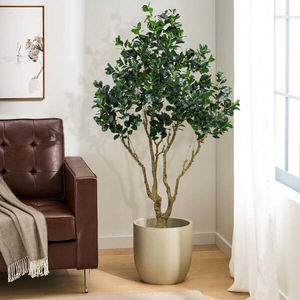 Lycvki 1-Piece 7.2 ft. Artificial Twig Tree with Lifelike Leaves