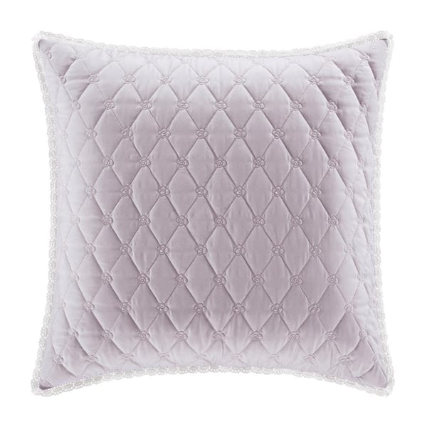 Unbranded Rosemary Lilac Polyester Euro Sham