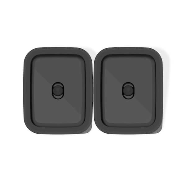 Weber Works 7.7-Cup Stainless Steel Grilling Prep Containers with Lids (Set of 2)