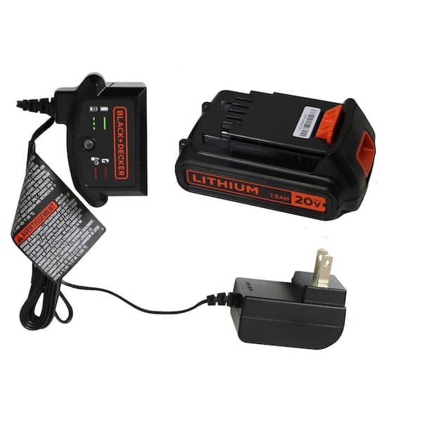 Battery Charger for Chapin Backpack Sprayer 4 Gal. 20V Lithium Black &  Decker