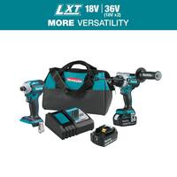 18V LXT Sub-Compact Lithium-Ion Brushless Cordless 2-piece Combo Kit (Driver-Drill/Impact Driver) 1.5Ah