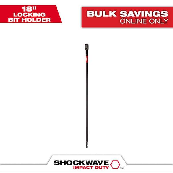 18 in. Shockwave Impact Locking Bit Holder