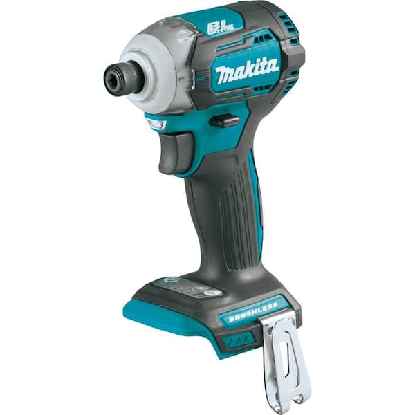 Makita 18-Volt LXT Lithium-Ion Brushless Cordless 1/4 in. Quick-Shift Mode 4-Speed Impact Driver (Tool-Only)