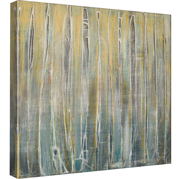 PTM Images 15 in. x 15 in. ''Seaweed Abstract'' Printed Canvas Wall Art