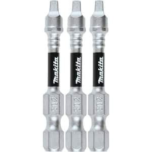 Impact XPS #2 Square 2 in. Power Bit (3-Pack)
