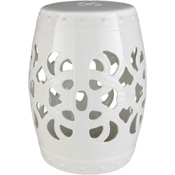 Uwori White Stool