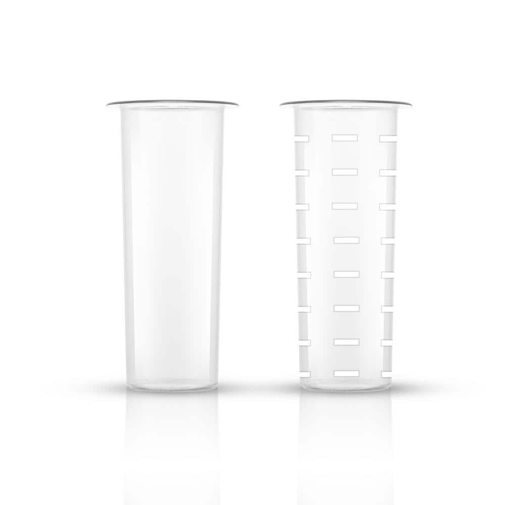 Yorkshire Clear Glass Drink Dispenser with Stainless Steel Spigot