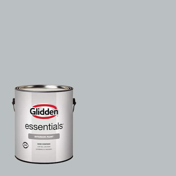 Glidden Essentials 1 gal. PPG1039-2 Maiden Mist Flat Interior Paint