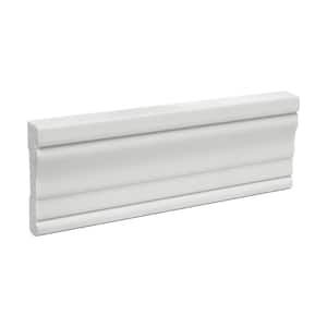 WM 376 2-1/4 in. x 5/8 in. x 6 in. Long Recycled Polystyrene Casing Moulding Sample