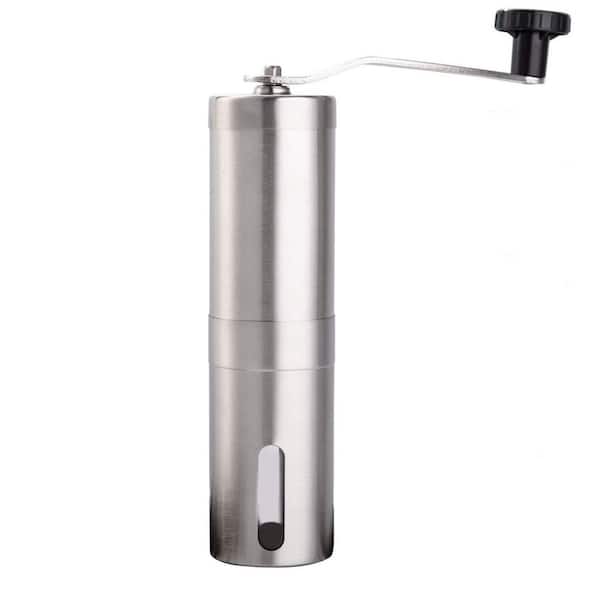 Manual Coffee Grinder Stainless Steel Hand Mill Ceramic Burr Adjustable Coarseness for Espresso French Press Drip