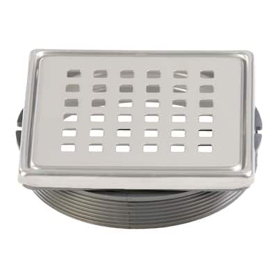 4 in. Drain Cover in Chrome, Use with Tilite Shower Pans Only