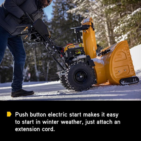 Cub Cadet - 2 in. x 24 in. 208 cc Electric Start Gas 2-Stage Snow Blower