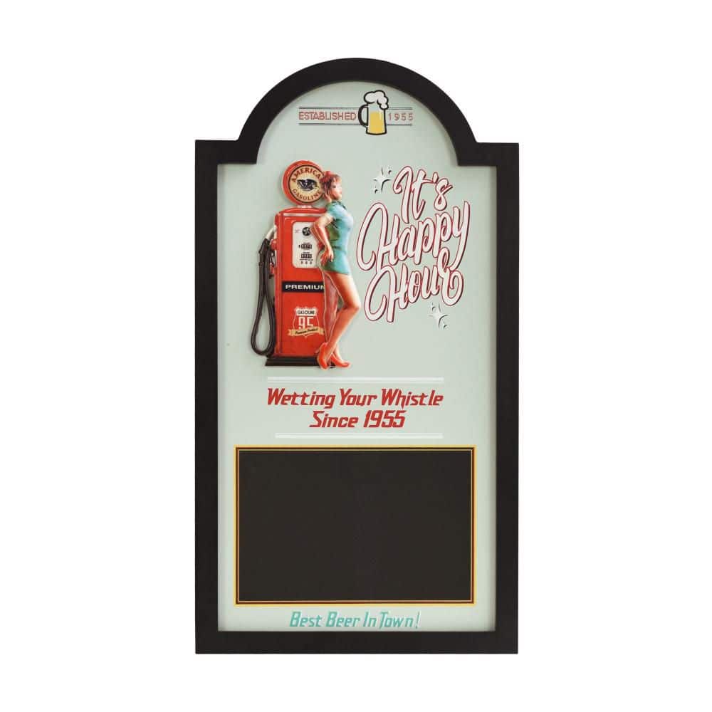 バロ BARO ハート直筆サイン入り！B1A4「GOOD TIMING」韓国盤 American Art Decor 26 in. x 14 in. Retro Happy Hour Bar Sign MDF