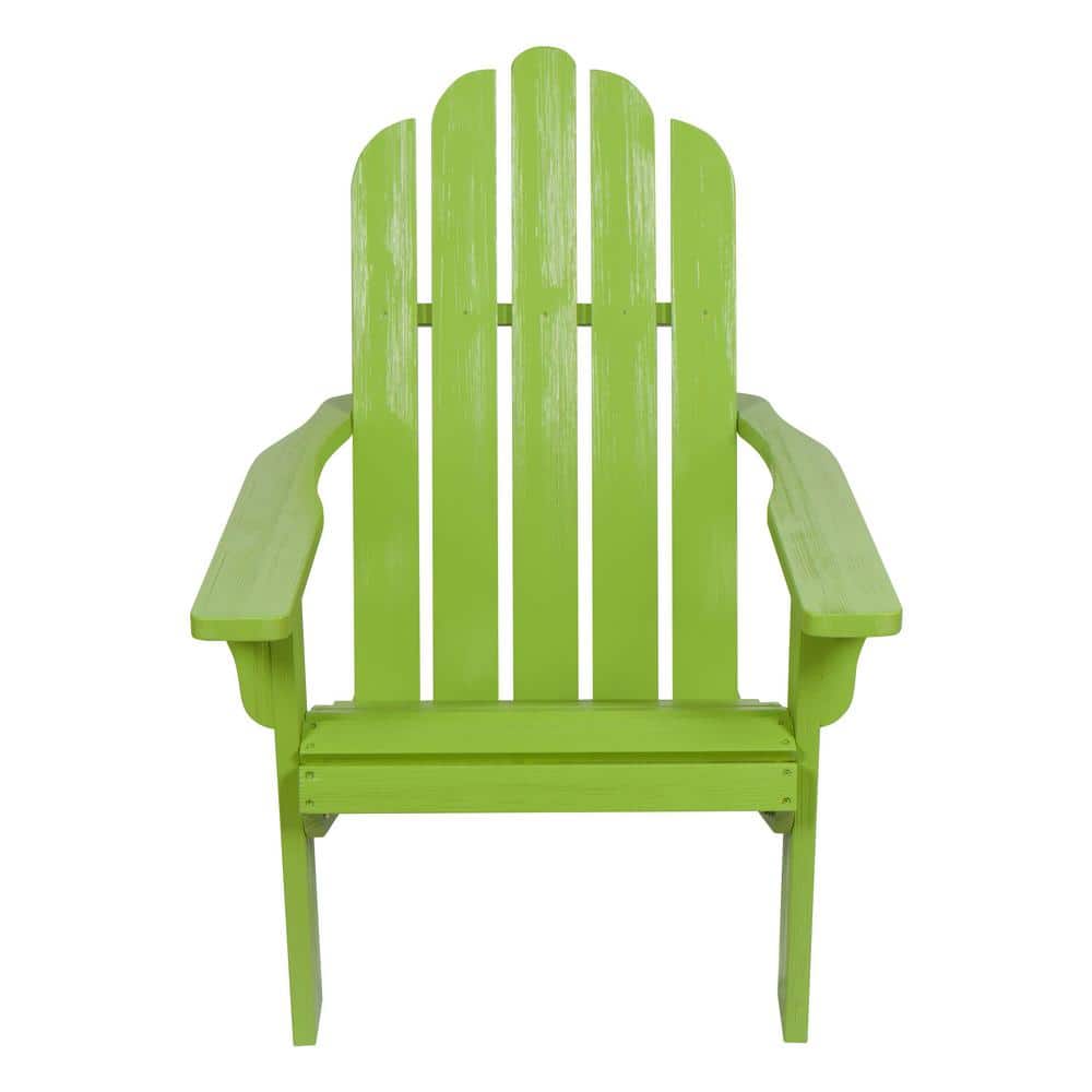 Lime Green Shine Company 4613LG Catalina Adirondack Chair 
