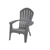 Adams real comfort discount black adirondack chair